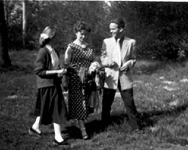 Wolfgang mit Ute und Hannelore
